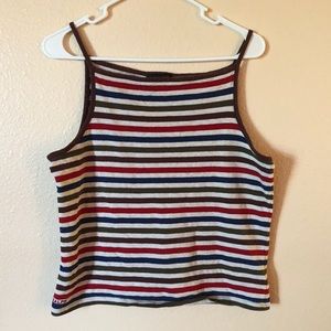 Vintage Ralph Lauren square neck cami tank top